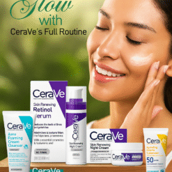 🌿 CeraVe 4-in-1 Skincare Kit – For Healthy, Radiant Skin Your complete skincare routine in one box!