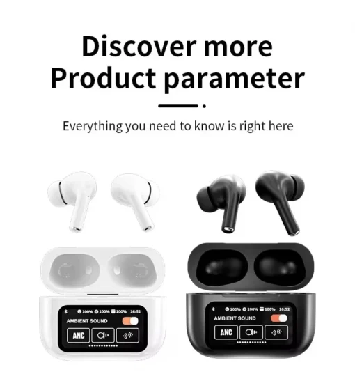 🎧 A9 Pro LCD Display AirPods