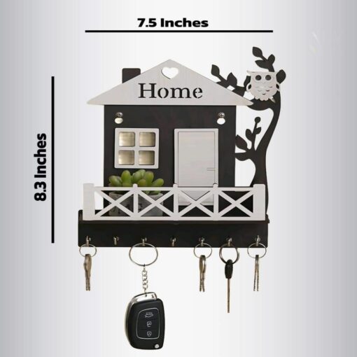 🗝️ Exclusive Deal Alert! Add elegance to your space with our stylish Wooden Key Holder - Image 4