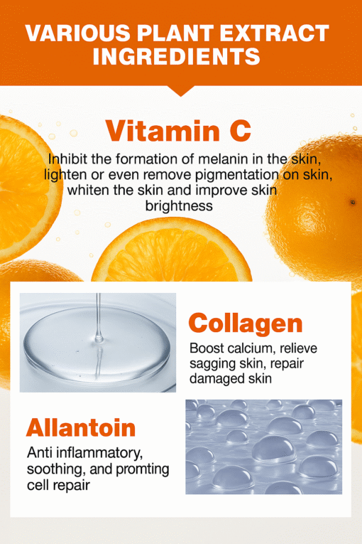 ✅ Vitamin C Foam Face Wash – Deep Cleanse & Glow Boost