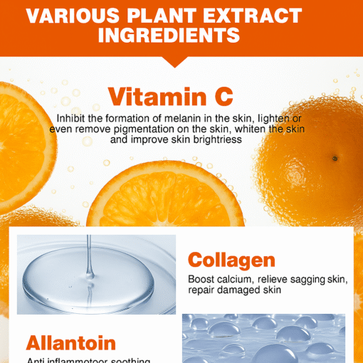 Vitamin C Foam Face Wash – Anti-Freckles, Deep Cleansing, Blackhead Remover | 100g | Free Delivery - Image 5