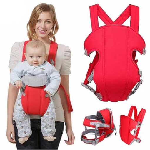👶 Comfortable Baby Carrier Belt 🎨 Random Color, Age: 4–12 Months, Weight: 3.5–12 KG