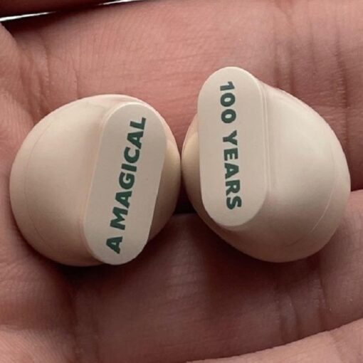 Earphone Bluetooth 5.3 Wireless Headphones Low Latency Earbuds Hifi Stereo Sound 100th Anniversary Model ( Random Color )