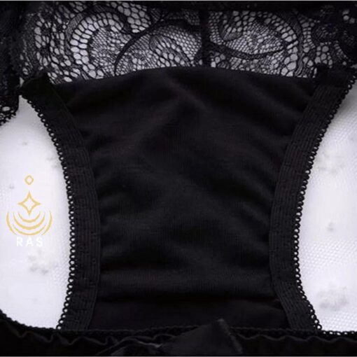 Elegant Butterfly Back Push-Up Bra & Panty Set – Front Closure, Comfortable Everyday Lingerie - Image 9
