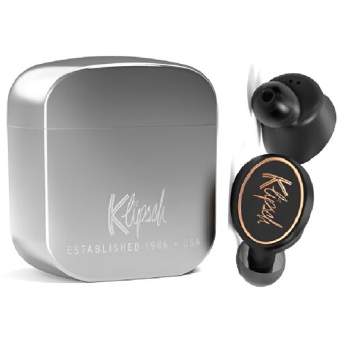 Klipsch T5 True Wireless Earbuds – Premium Sound, Long Battery Life, and Sleek Charging Case