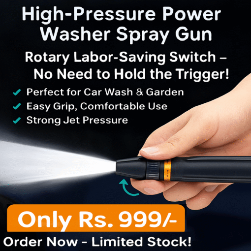 🧼 High Pressure Power Washer Spray Gun –🚚 Free Home Delivery – Limited Stock! - Image 4