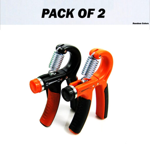 Set of 2 Adjustable Heavy Grippers (10-40Kg) Hand Strengthener for Fitness, Grip, Wrist & Finger Training - Image 3