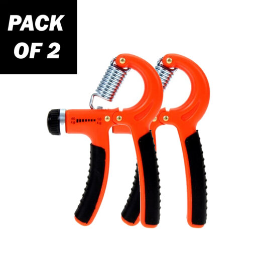 Set of 2 Adjustable Heavy Grippers (10-40Kg) Hand Strengthener for Fitness, Grip, Wrist & Finger Training - Image 4