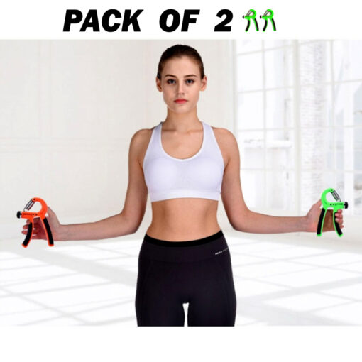 Set of 2 Adjustable Heavy Grippers (10-40Kg) Hand Strengthener for Fitness, Grip, Wrist & Finger Training - Image 8