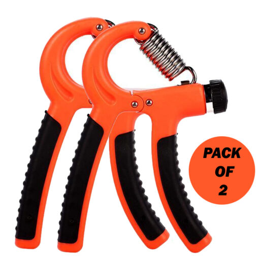 Set of 2 Adjustable Heavy Grippers (10-40Kg) Hand Strengthener for Fitness, Grip, Wrist & Finger Training - Image 9