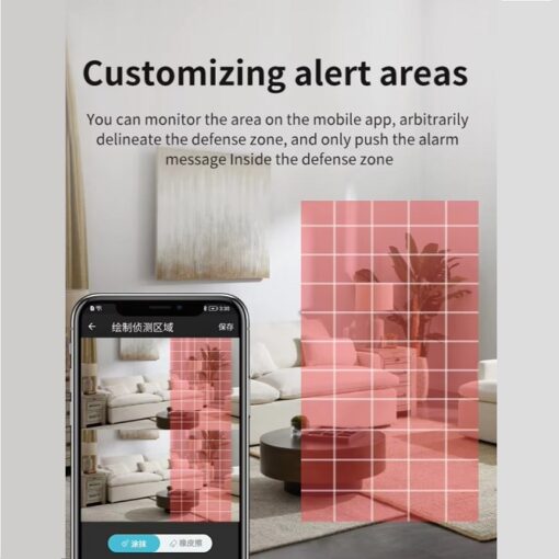 🛡️ Smart 4K 8MP Indoor WiFi Security Camera With Dual Lenses, Night Vision & Two-Way Audio - Image 3