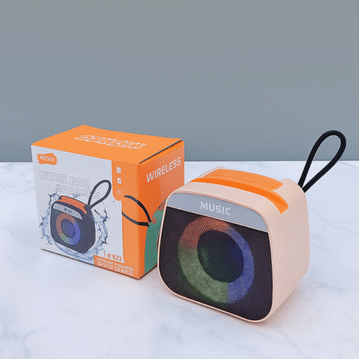 Portable Mini Bluetooth Speaker with LED Lights, Rechargeable & Wireless - Image 9