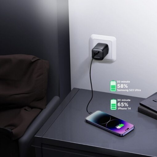 Joyroom JR-TCF07EU 30W PD Super Fast USB-C Charger-Compact, Durable & Travel-Friendly - Image 4