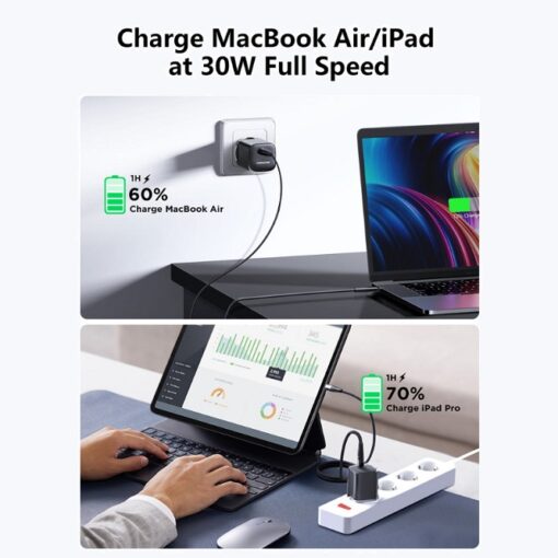 Joyroom JR-TCF07EU 30W PD Super Fast USB-C Charger-Compact, Durable & Travel-Friendly - Image 5