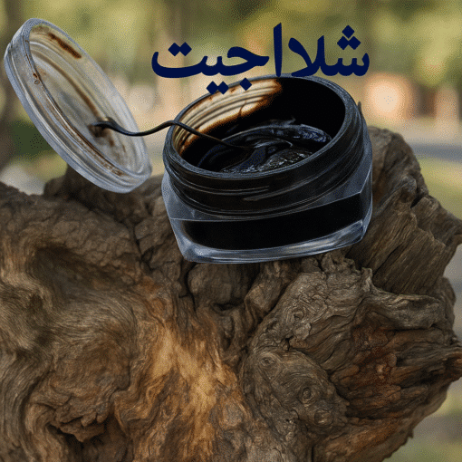 Premium Quality Pure Shilajit Resin in Clear Jar 10g Pack