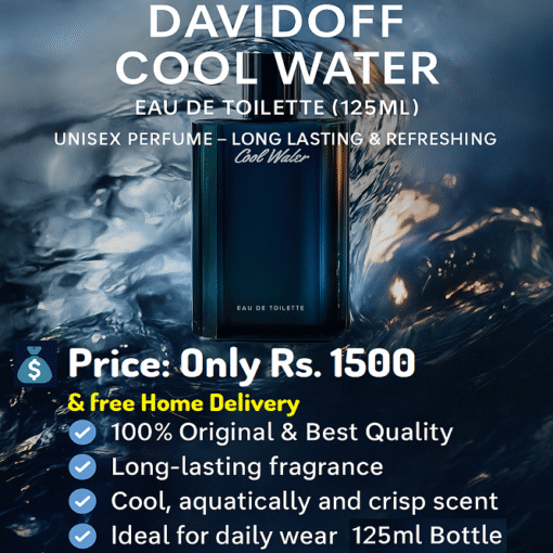 🌊 Davidoff Cool Water – Unisex Perfume (125ml) | 🚚 Free Home Delivery - Image 6