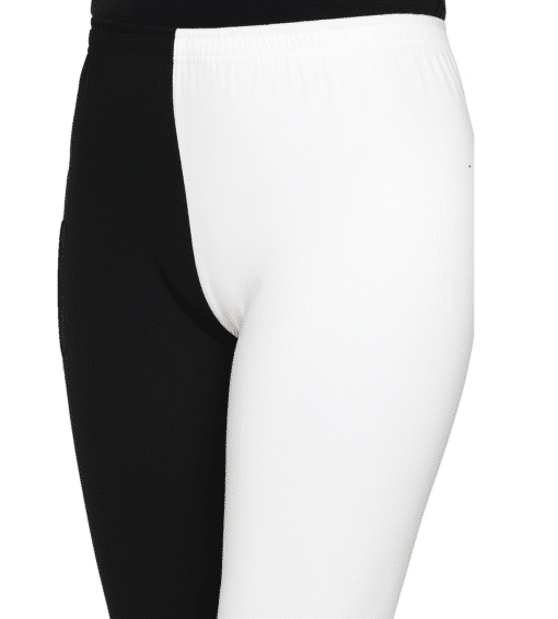 🖤🤍 Pack of 2 Tights Black & White Flexible, Stretchable & Stylish Perfect for Daily Wear! - Image 10