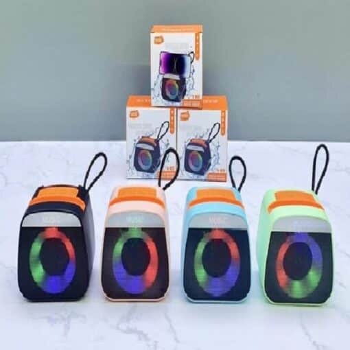 Portable Mini Bluetooth Speaker with LED Lights, Rechargeable & Wireless - Image 13