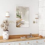 Scalloped Mirror Sticker 12×18 – Unbreakable Wall Mirror for Home Decor - Image 4