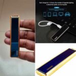 GIGER Slim USB Arc Lighter – Rechargeable Flameless Electric Lighter
