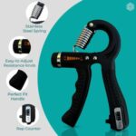 Adjustable Hand Gripper with Counter | 5–60kg Resistance | Wrist & Forearm Trainer - Image 5