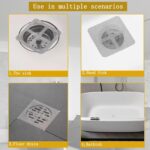 Disposable Hair Drain Catcher Mesh Sticker – Anti-Clog Bathroom & Kitchen Drain Filter (15 PCS Pack) - Image 10