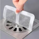 Disposable Hair Drain Catcher Mesh Sticker – Anti-Clog Bathroom & Kitchen Drain Filter (15 PCS Pack) - Image 14