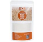 BNB Rice Brightening Glow Kit – Organic Face Wash, Scrub & Mask for Glowing Skin - Image 5