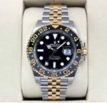 Men’s Luxury GMT Style Watch – Black & Green Bezel, Stainless Steel, Quartz (40–41mm) - Image 21