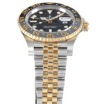 Men’s Luxury GMT Style Watch – Black & Green Bezel, Stainless Steel, Quartz (40–41mm) - Image 4