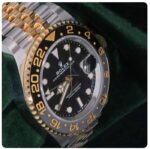 Men’s Luxury GMT Style Watch – Black & Green Bezel, Stainless Steel, Quartz (40–41mm) - Image 16
