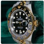 Men’s Luxury GMT Style Watch – Black & Green Bezel, Stainless Steel, Quartz (40–41mm) - Image 15
