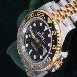 Men’s Luxury GMT Style Watch – Black & Green Bezel, Stainless Steel, Quartz (40–41mm) - Image 11