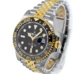 Men’s Luxury GMT Style Watch – Black & Green Bezel, Stainless Steel, Quartz (40–41mm) - Image 8